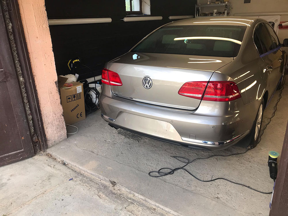 Passat podczas pracy